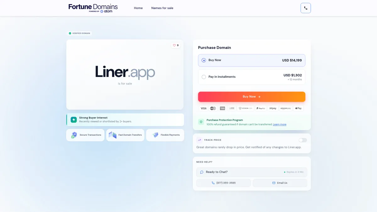 Liner interface screenshot — AI research workspace for smarter information gathering
