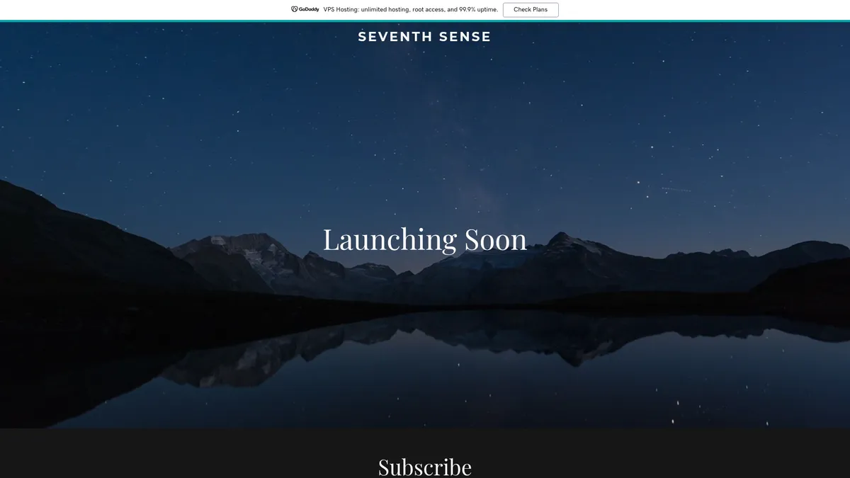 Seventh Sense interface screenshot — AI-Powered Marketing Assistant for Social, Email, and SEO